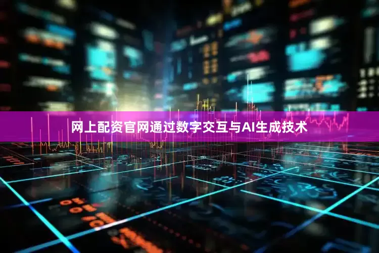 网上配资官网通过数字交互与AI生成技术